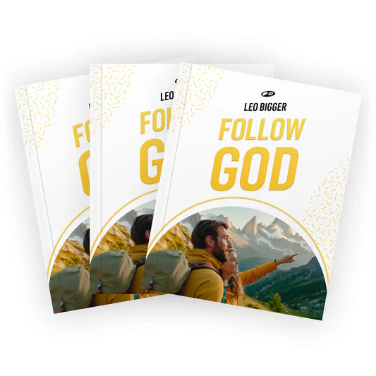Follow God – 3-Pack (Same Book)